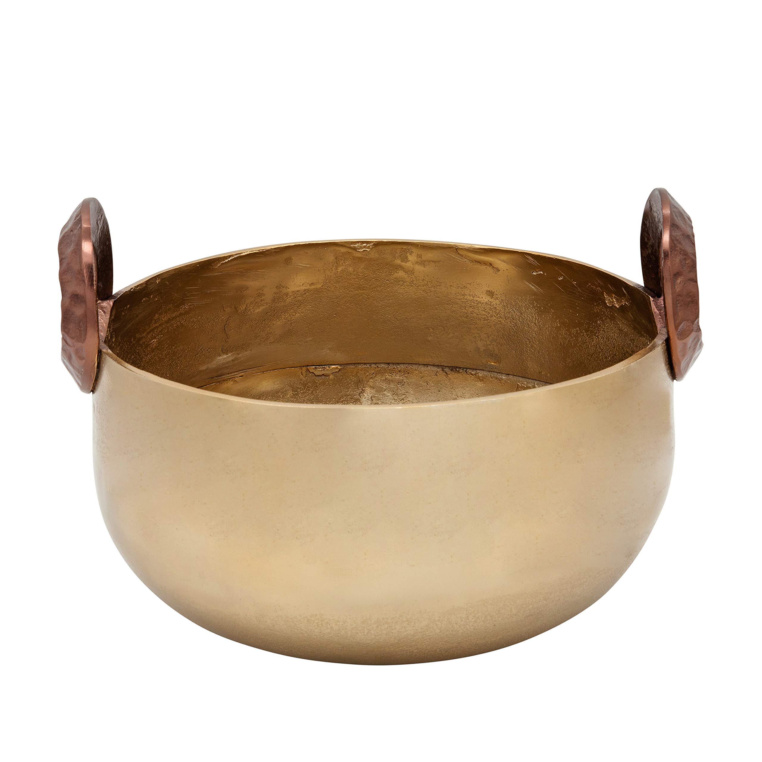 Sagebrook Home Set of 2 Metal Bowls - 10
