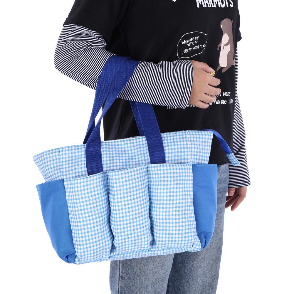 Portable Knitting Tote Bag - Yarn Storage Organizer for Small Projects, Sewing Tools & Craft Supplies | Perfect for Knitting, Crocheting & DIY Crafts On-The-Go