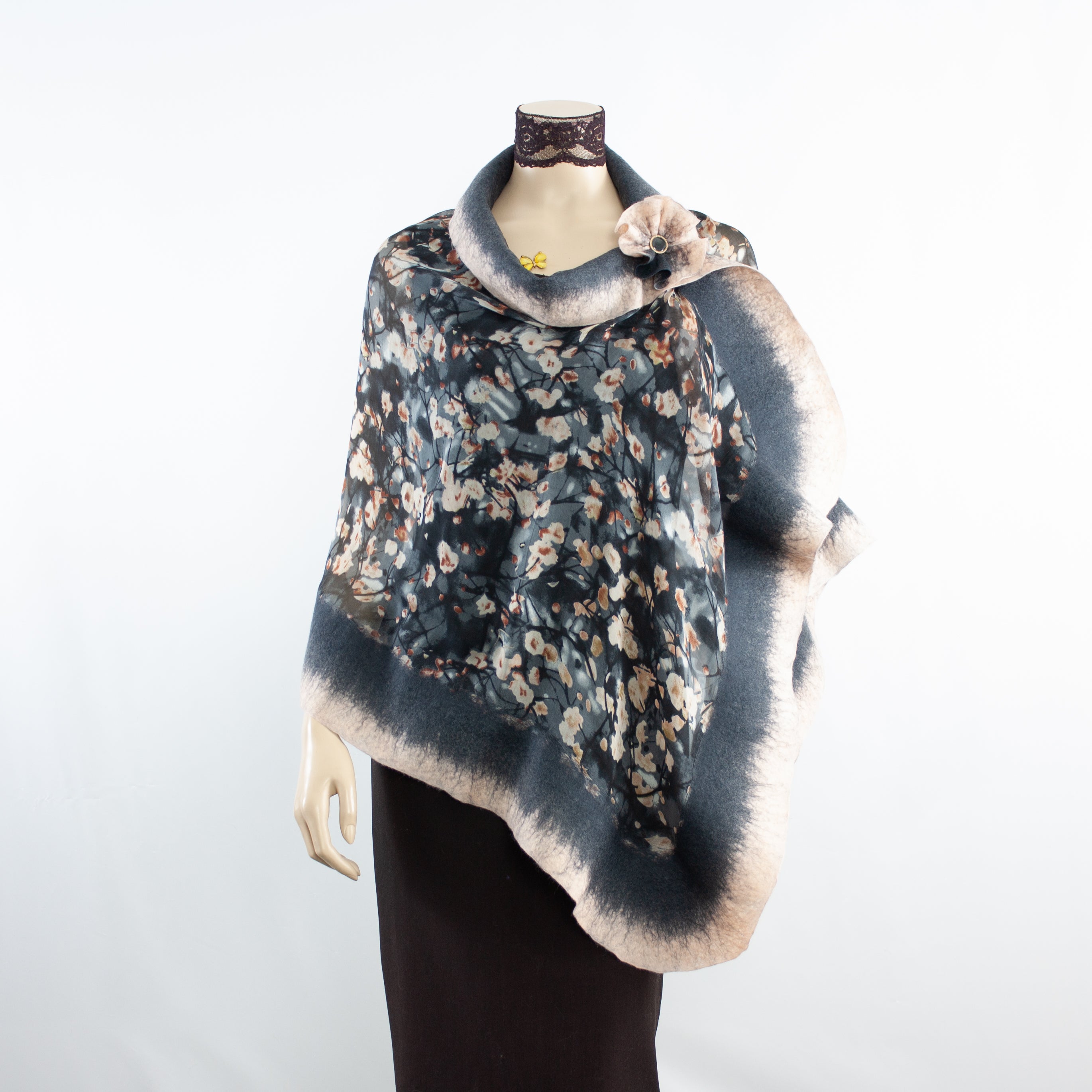 Vibrant Pink Floral Shawl Wrap - Soft & Lightweight Scarf for Women - Perfect for Weddings, Parties & Outdoor Events