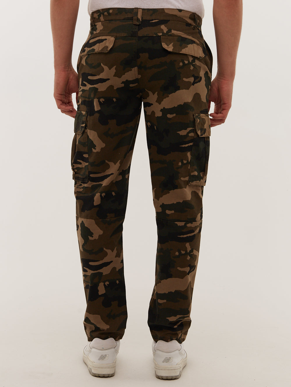 Sergei Regular Fit Twill Cargo Pants for Men - Comfortable Casual Workwear & Outdoor Adventure Pants