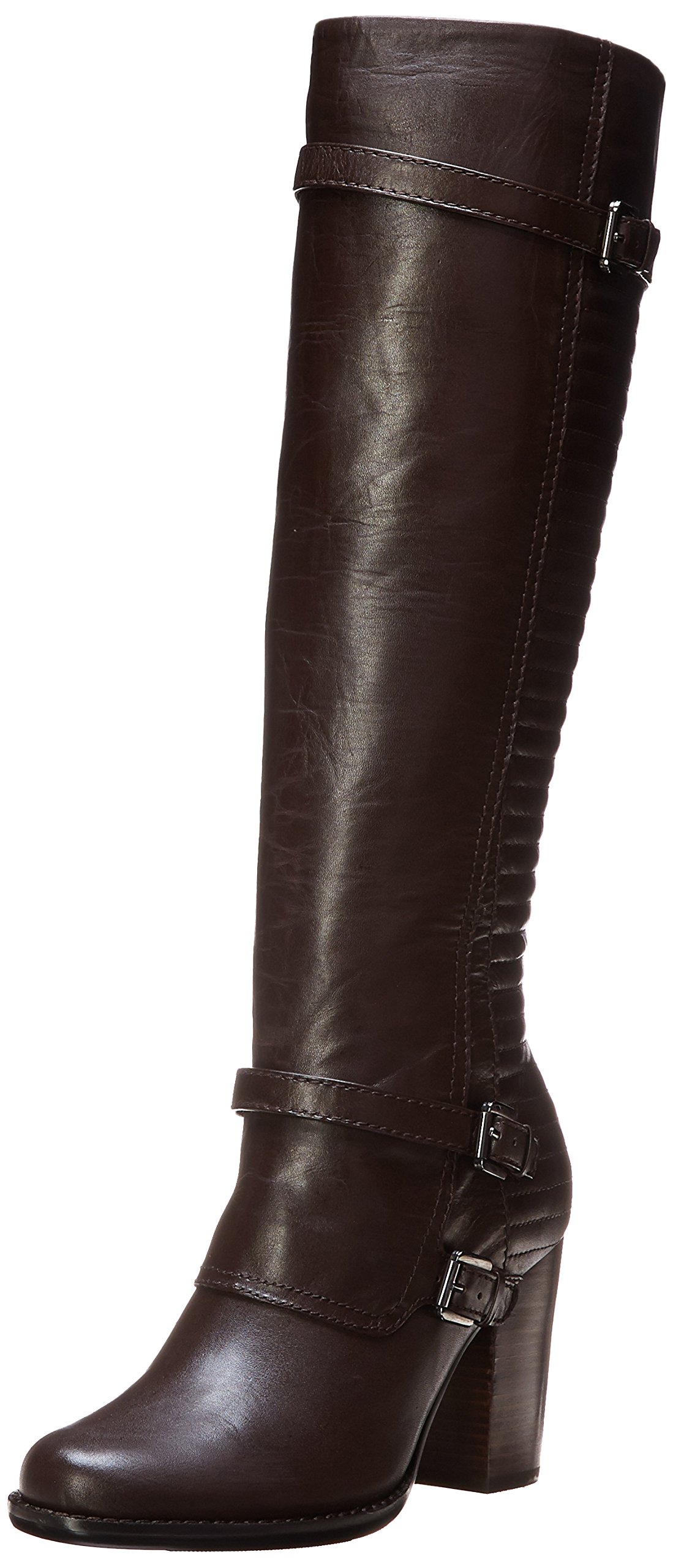French Connection Women's Avia Tall Boots - Stylish Knee-High Leather Boots for Women, Fashionable Winter & Fall Boots for Casual Outfits, Office Wear & Night Out