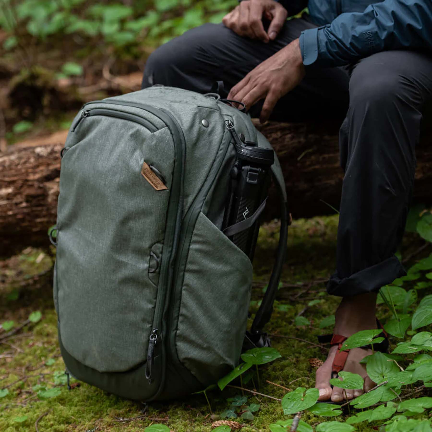 Peak Design 45L Travel Backpack - Durable Carry-On Backpack for Photography Gear & Adventure Travel | Perfect for Hiking, Camping & Airplane Carry-On Luggage
