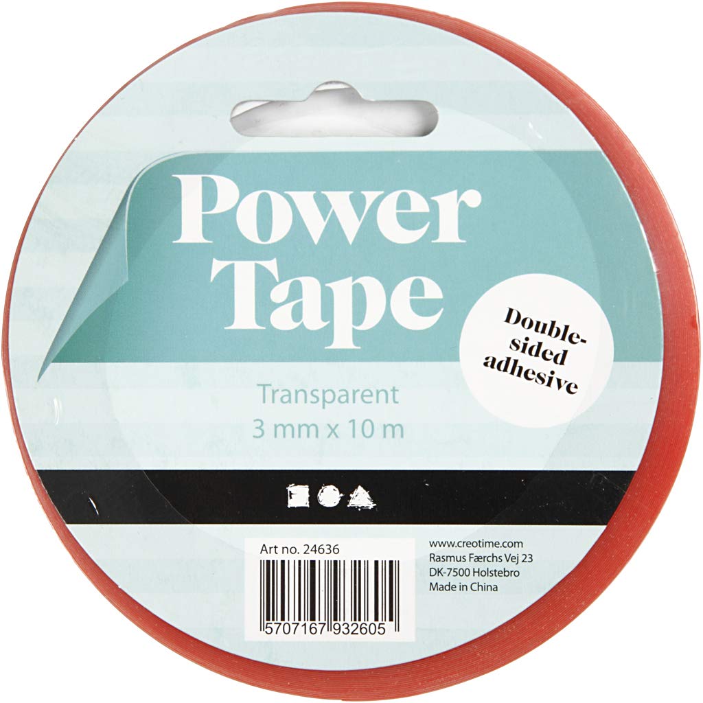 High-Strength Power Tape 3mm x 10m - Heavy Duty Adhesive Tape for Home Repairs, Packaging, and DIY Projects