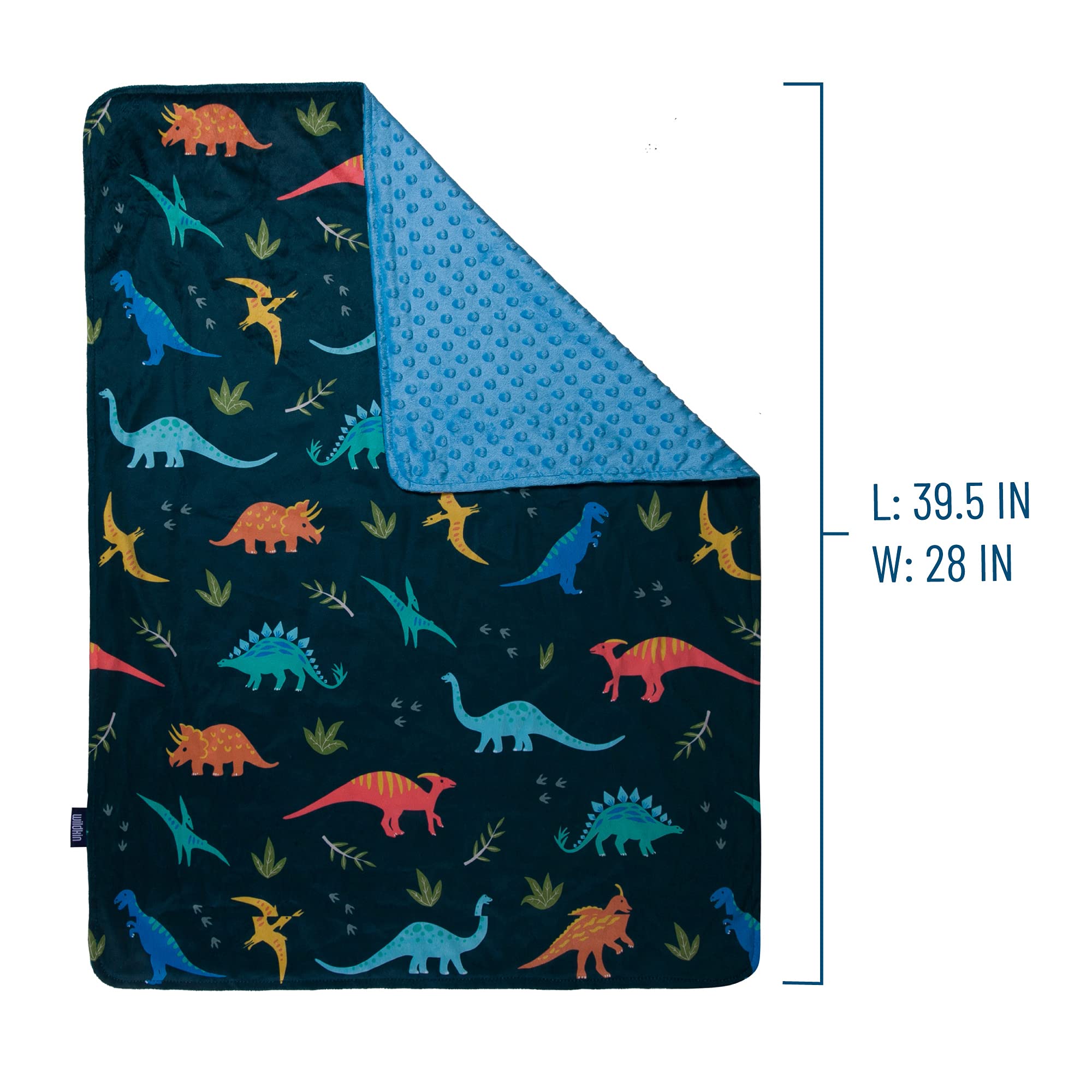 Wildkin Soft Plush Baby Blanket for Boys & Girls - 39.5