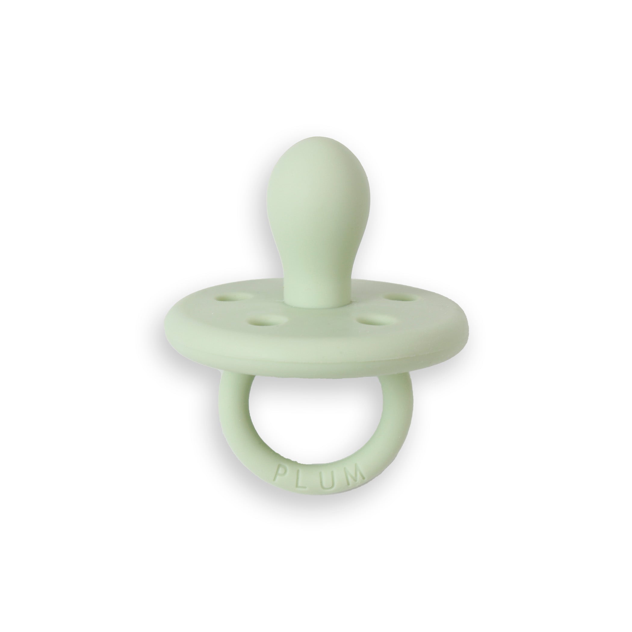 4PK Silicone Baby Pacifiers - Olive & Steel Blue (0-6 Months) - Soothing Teething Relief for Newborns & Infants - Perfect for Daycare, Travel & Sleep Time