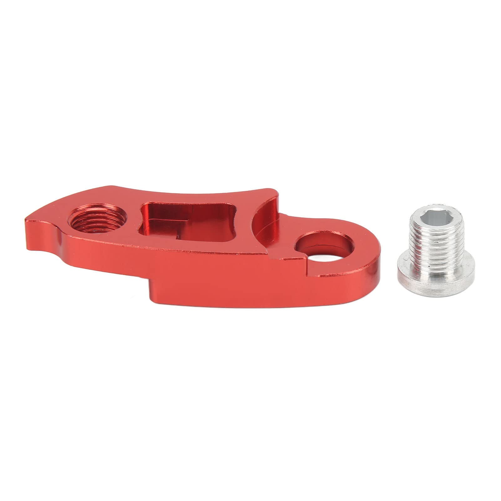 High Strength Aluminum Alloy Bike Rear Derailleur Hanger - Durable Gear Tail Hook Extender for Mountain & Road Bikes - Perfect for Trail Riding, Commuting and Bike Maintenance