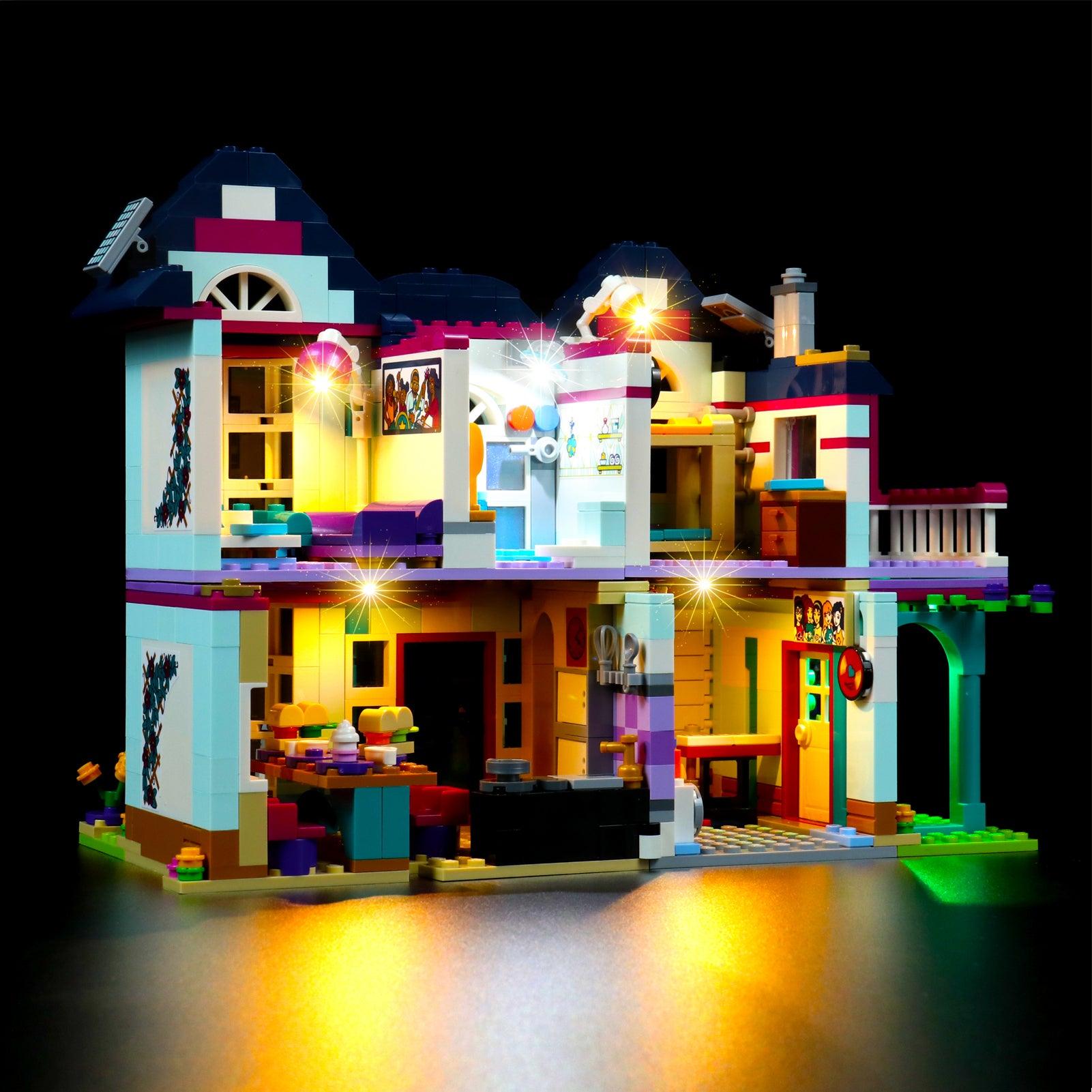 Best Light Kit for Lego Friends Andrea's Family House 41449 - DIY Lighting Set with Easy Installation - Perfect for Display & Nighttime Play