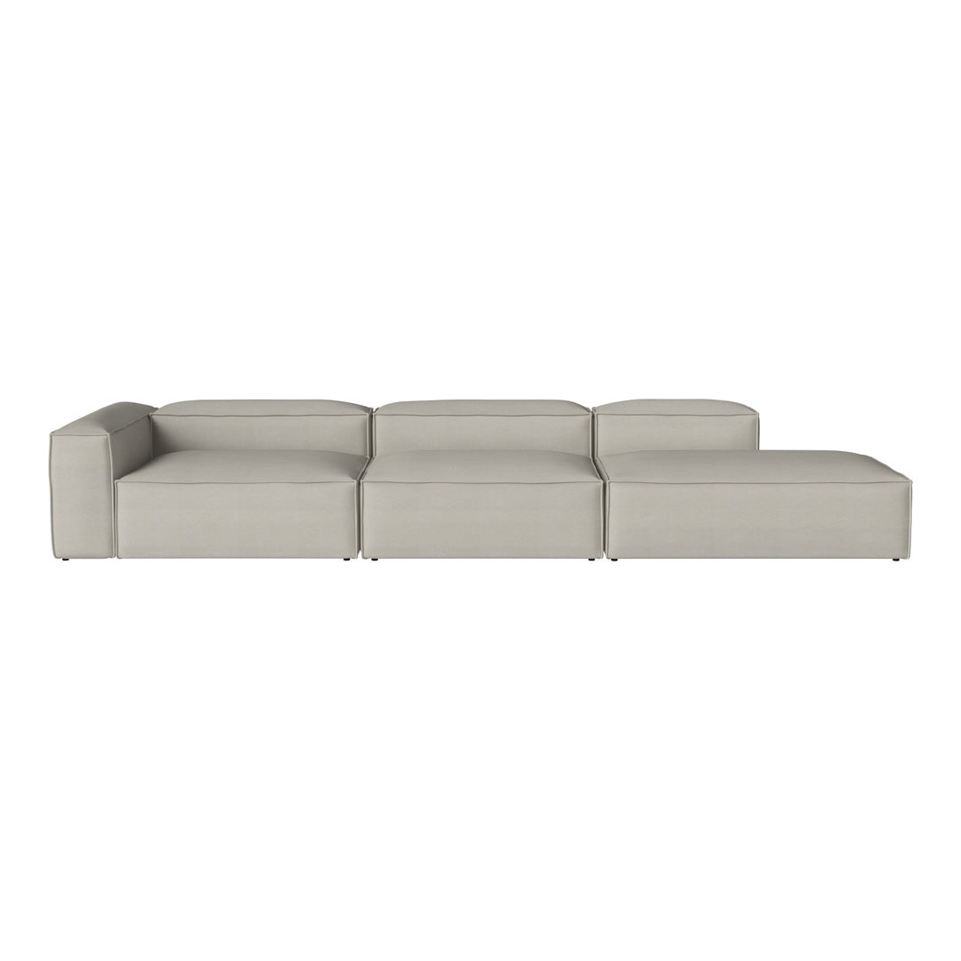 Cosima 3-Seater Sofa with Open End - Modern Living Room Furniture for Small Spaces | Perfect for Apartments, Studios & Cozy Home Decor