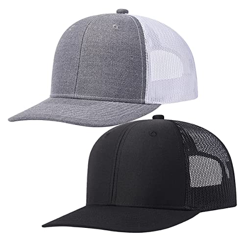 2pcs Gray + Black