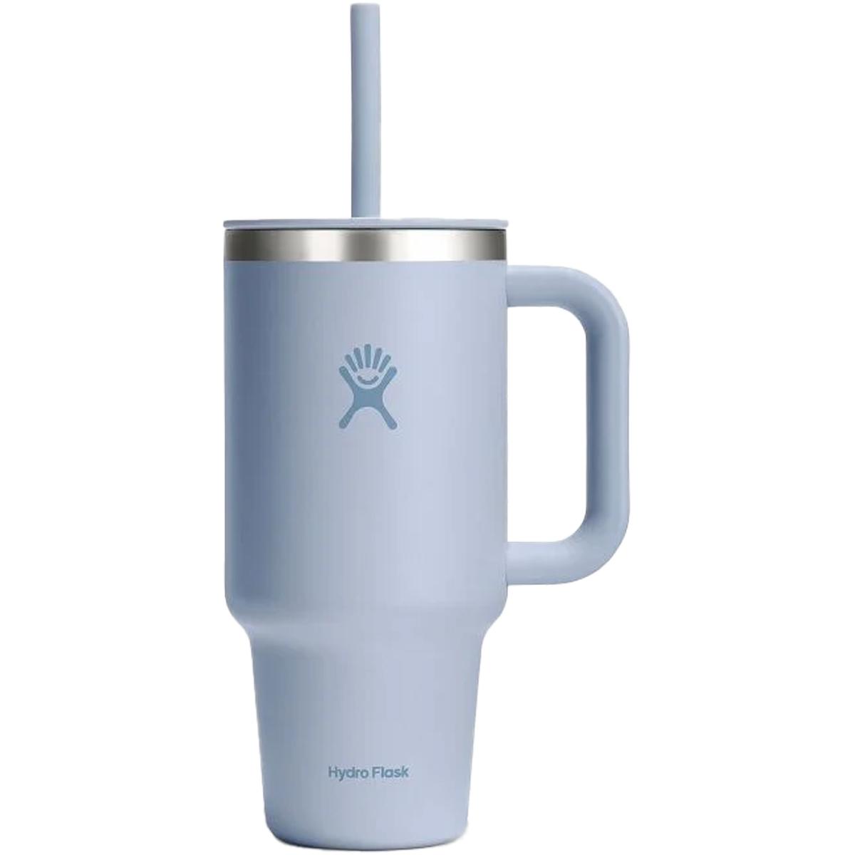 32 oz Insulated Stainless Steel Travel Tumbler with Lid & Straw - Leakproof Vacuum Flask for Hot & Cold Drinks - Perfect for Commuting, Camping, Hiking & Outdoor Adventures