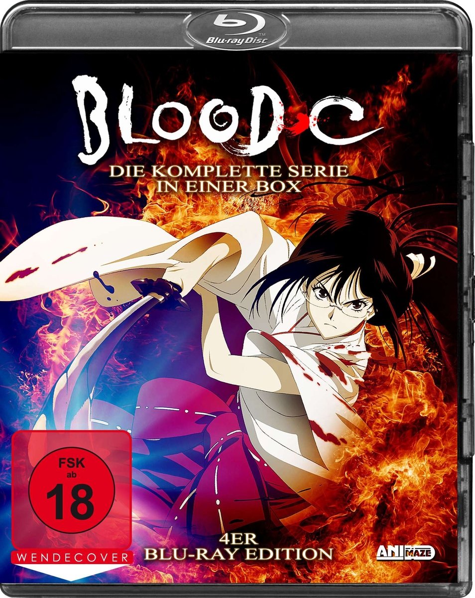 Blood C - Complete Uncut Box Set [Germany] [Blu-ray] - Anime Horror Collection for Halloween & Movie Nights