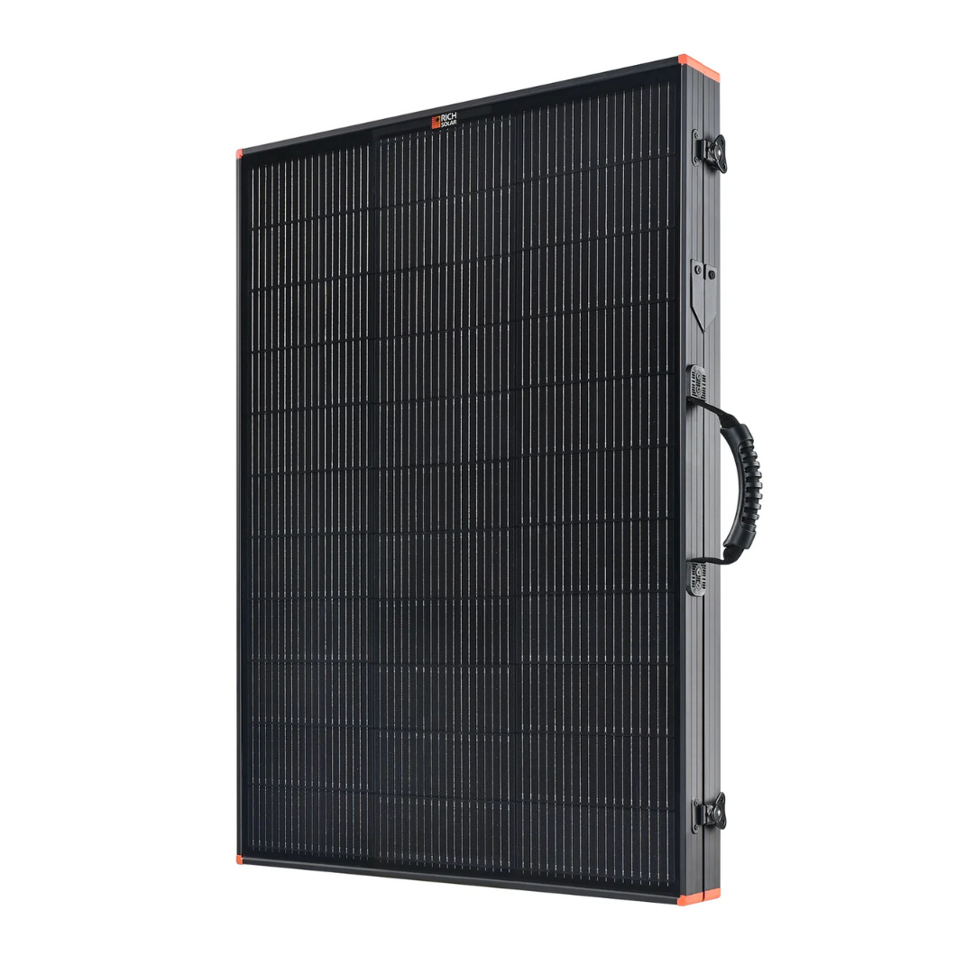 BLUETTI AC180P 1440Wh 1800W Portable Power Station with Solar Panel Bundle - Solar Generator for Camping, RV, Home Backup & Emergency Power Supply
