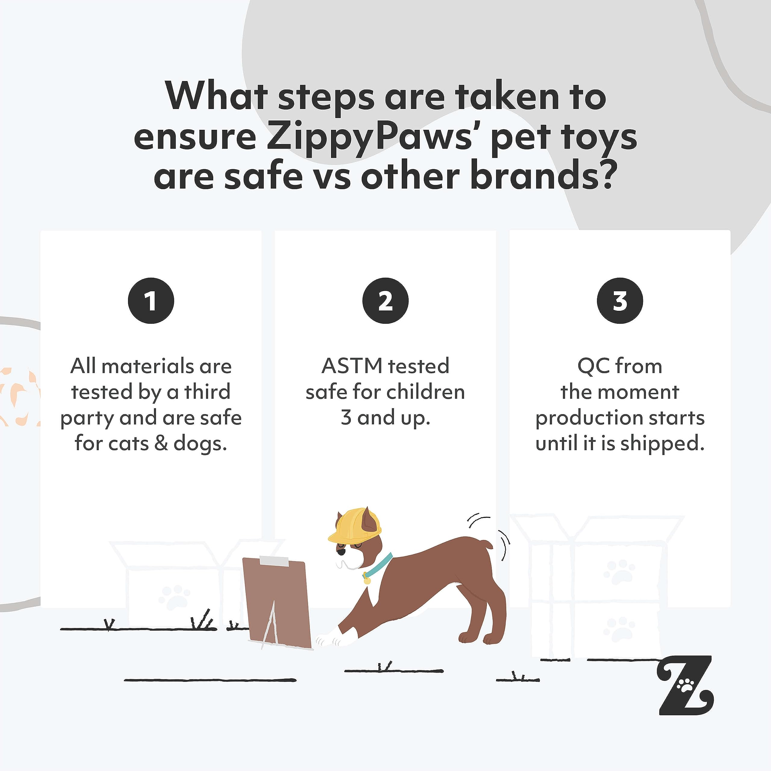 ZippyPaws Zingy Racoon - No-Stuffing Squeaky Plush Dog Toy for Small & Medium Dogs | Interactive Chew Toy for Puppies & Adult Dogs | Perfect for Indoor Play, Training & Boredom Relief