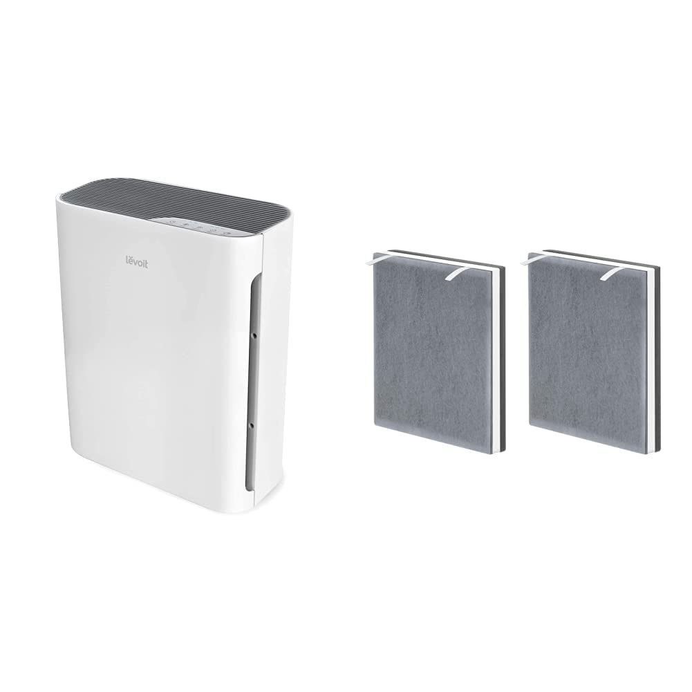 LEVOIT HEPA Air Purifier for Home, Large Room Air Cleaner with True HEPA Filter - Ideal for Allergies, Dust, Pet Dander - Perfect for Bedroom, Living Room, Office (Includes Replacement Filters)
