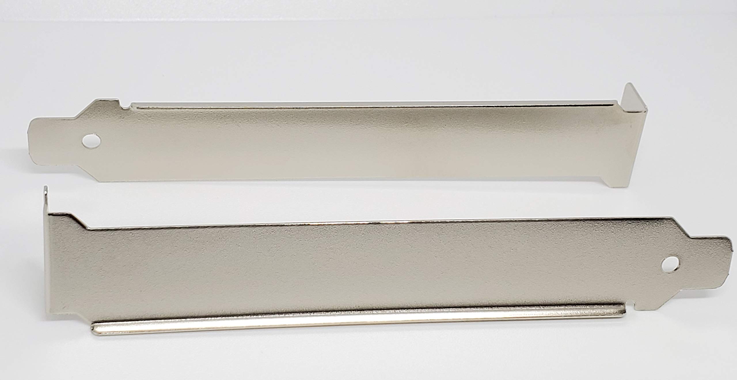25-Pack Stainless Steel PC Back Slot Covers - Blank PCI Brackets for Computer Cases - Perfect for PC Builds, Server Racks & Electronics Enclosures