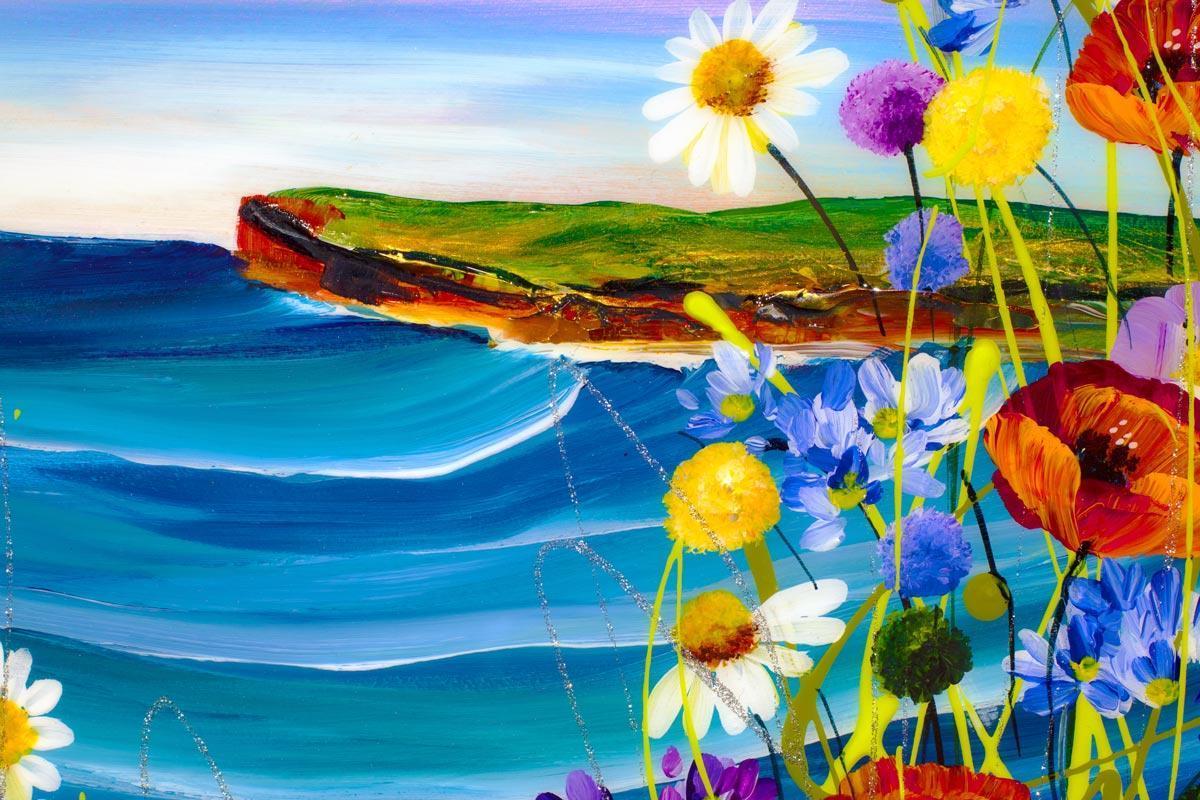 Stunning Day Original Painting - Handmade Wall Art for Home & Office Decor | Perfect for Living Room, Bedroom, or Gift