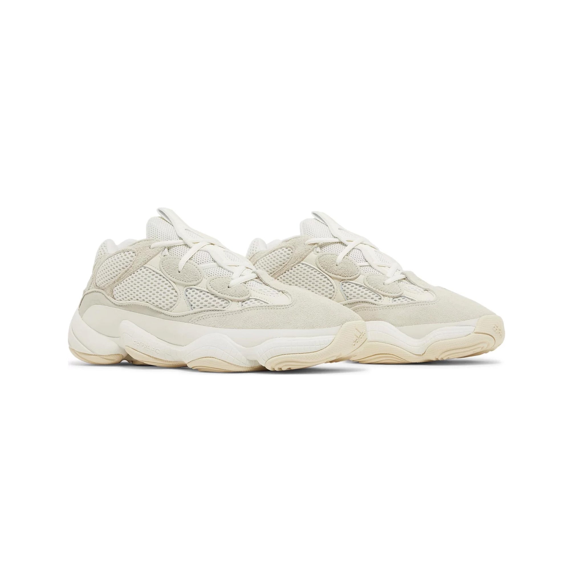 Adidas Yeezy 500 'Bone White' Men's Sneakers 2023 Edition - Comfortable Running Shoes for Casual Wear & Street Style Fashion