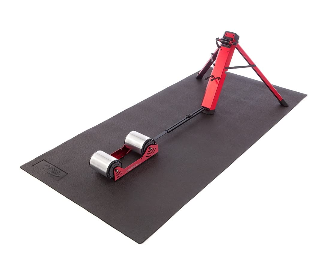 Feedback Sports Trainer Mat - Durable Exercise & Yoga Mat for Home Gym, Cycling, and Fitness Workouts - Perfect for Indoor Training, Stretching, and Recovery