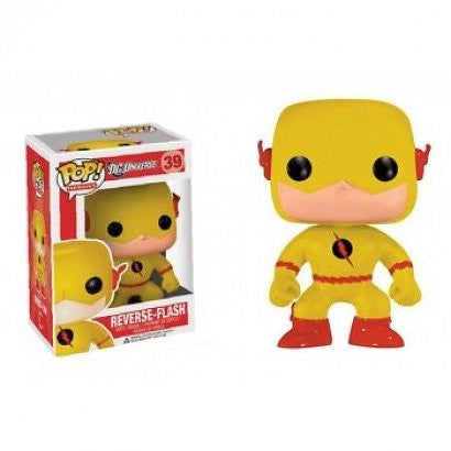 DC Universe Pop! Vinyl Figure Reverse Flash Exclusive Collectible - Perfect for DC Comics Fans, Home Decor & Gift Giving