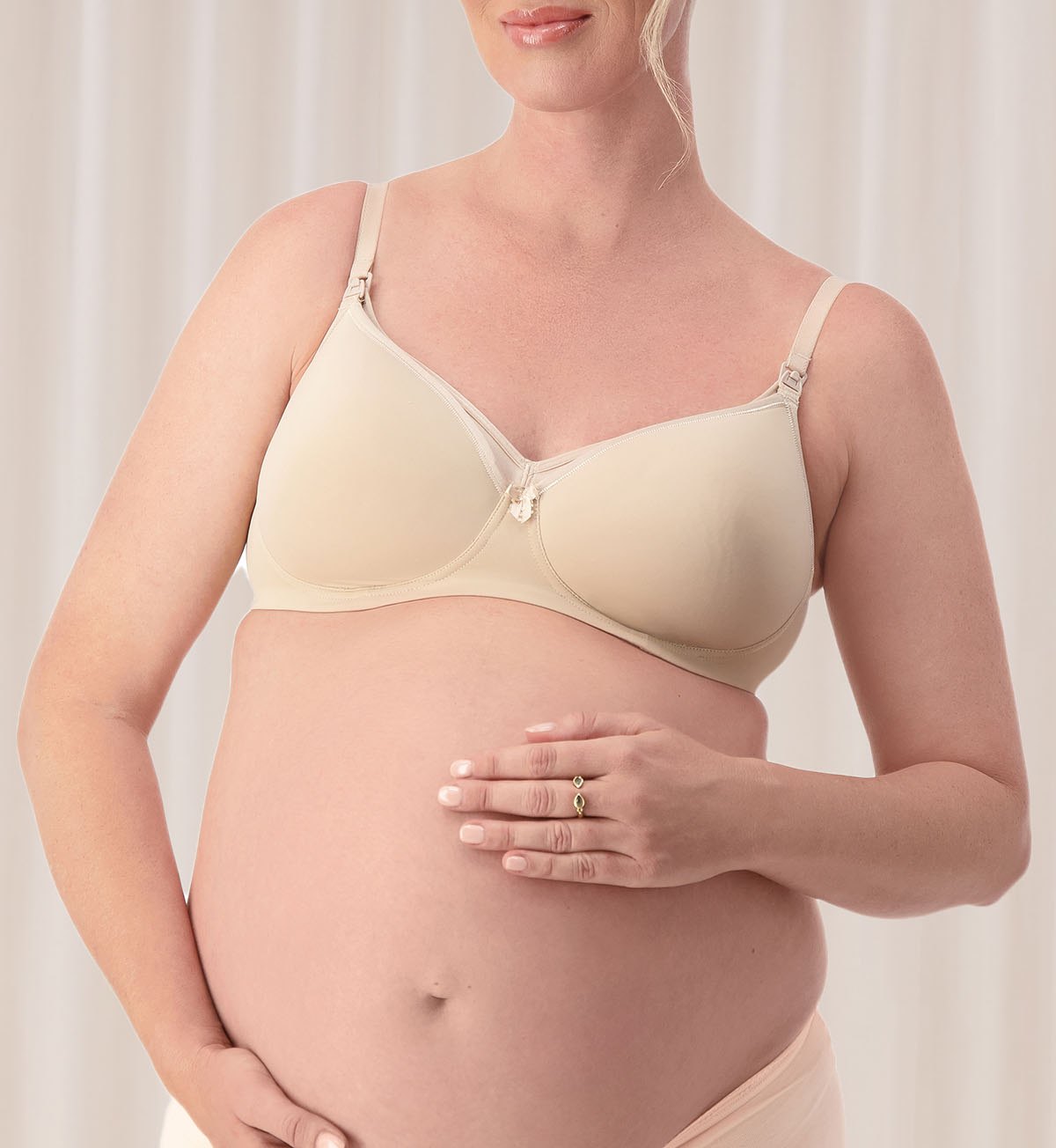 MAMABEL Smooth Wireless Bra Twin Pack - Comfortable Wire-Free Bras for Women - Perfect for Yoga, Workout & Everyday Wear
