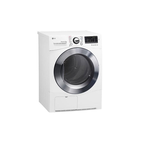 LG TD C80NPW 8kg White Condenser Dryer with Tag On Function - Perfect for Small Laundry Rooms & Energy-Efficient Home Use