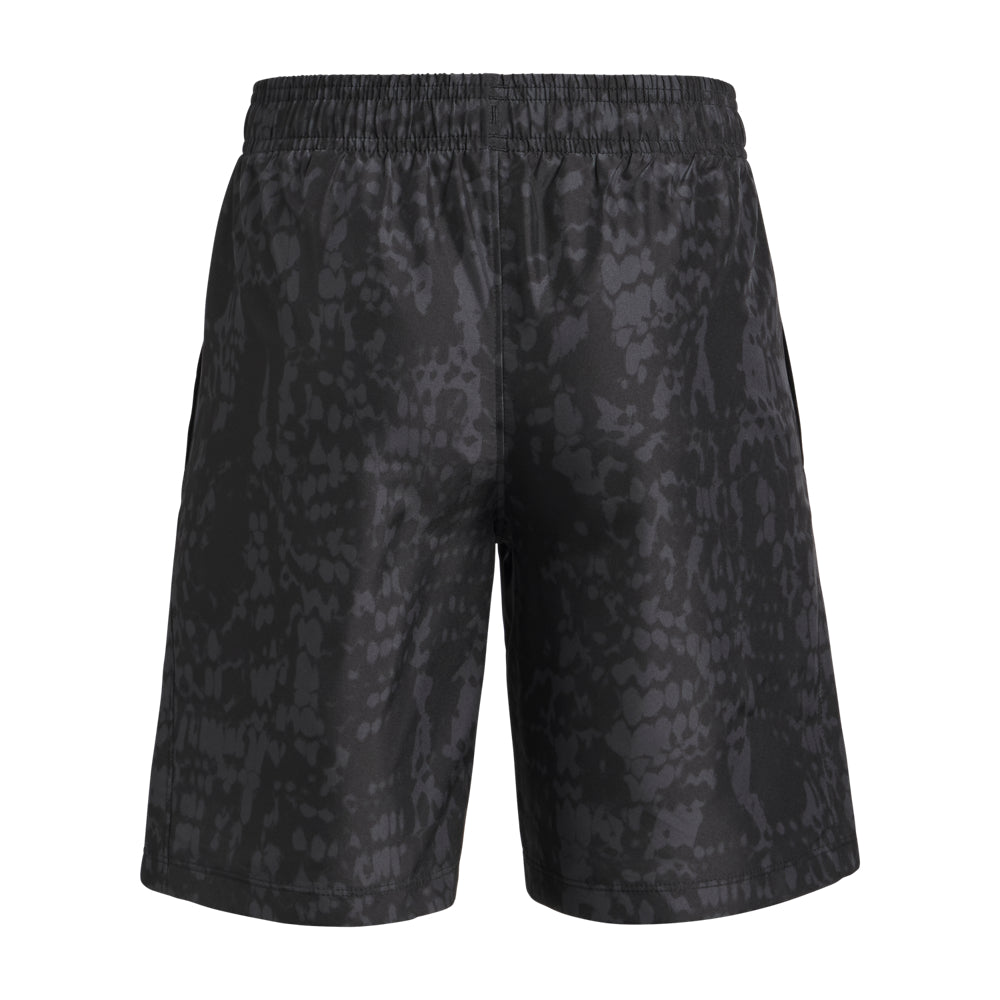 Boys' Under Armour Youth Woven Printed Athletic Shorts - Lightweight Breathable Workout & Basketball Shorts for Kids - Perfect for Sports, Gym, and Casual Wear