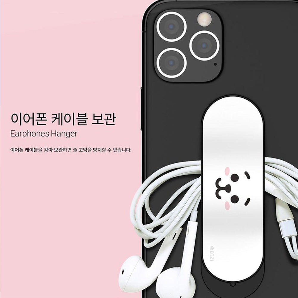BT21 Phone Stand Holder - Cute BTS Character Phone Dock for Desk, Perfect for Watching Videos & Video Calls - Ideal for K-Pop Fans & BTS Collectors