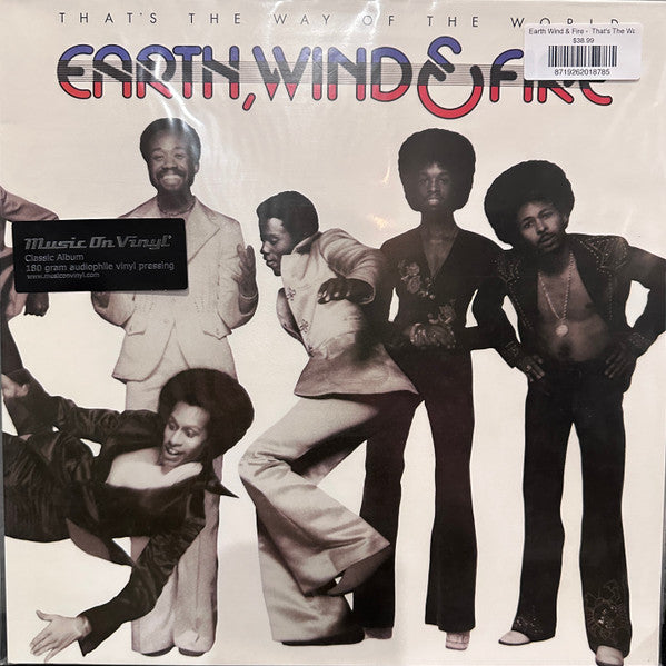 Earth, Wind & Fire - That's The Way Of The World LP Album (180g Vinyl, Reissue, Mint Condition) - Perfect for Vinyl Collectors & Music Enthusiasts