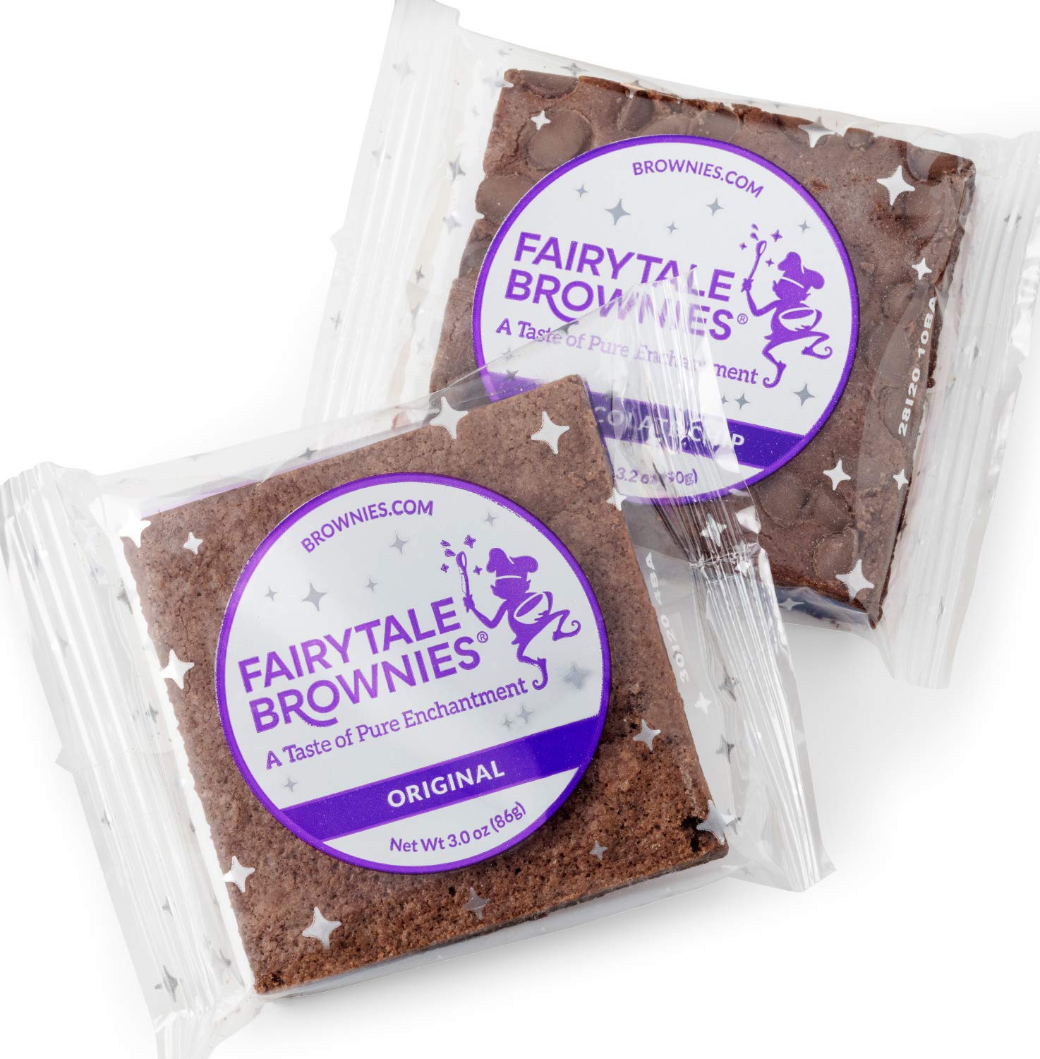 Fairytale Brownies Easter Gift Basket - 24 Individually Wrapped 3-Inch Gourmet Chocolate Brownies (LE124) - Perfect for Easter Celebrations, Corporate Gifts & Holiday Treats
