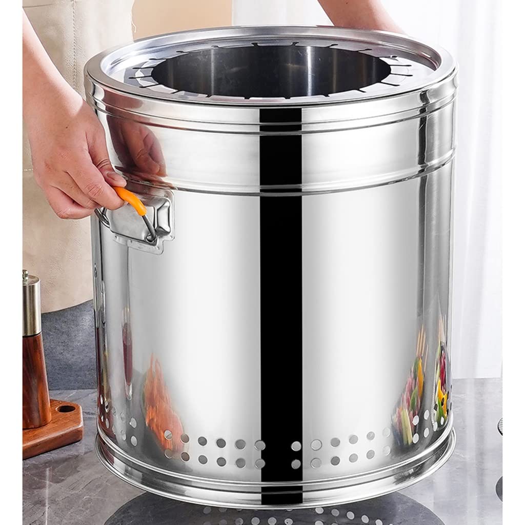 Smokeless Portable Grill with Non-Stick Surface - Indoor/Outdoor BBQ Grill for Meat, Vegetables & Skewers | Perfect for Camping, Picnics & Backyard Parties
