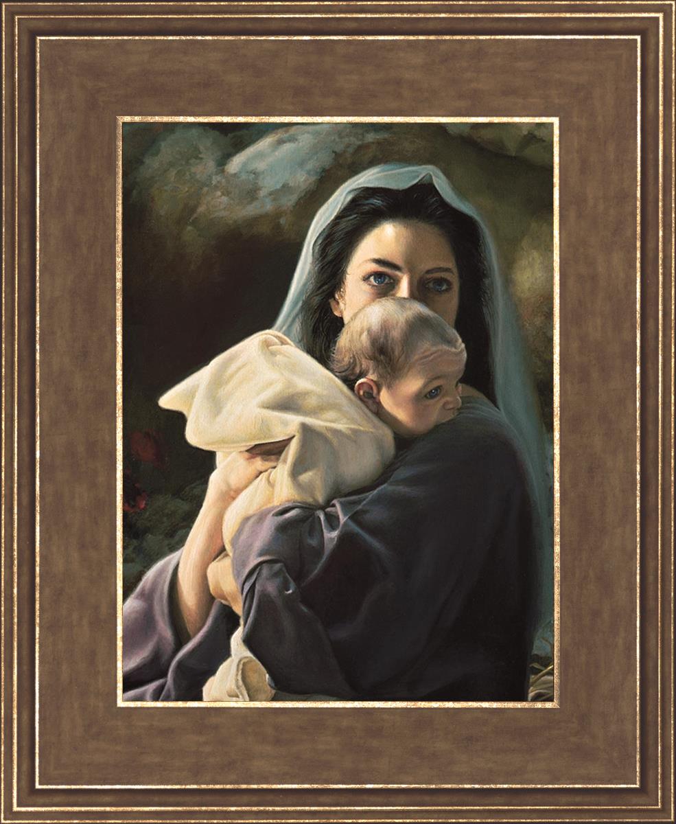 Be It Unto Me Religious Painting by Liz Lemon Swindle - Inspirational Christian Art for Home, Church & Office Decor
