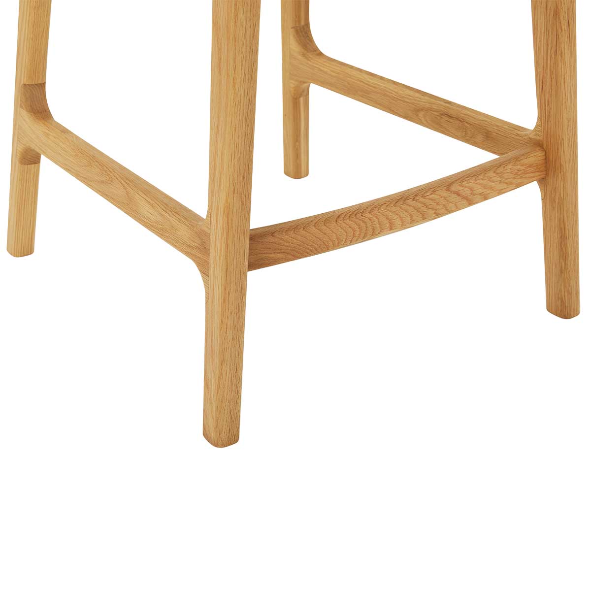 Premium Alaska Leather Bar Stool - Handcrafted Genuine Leather Counter Height Stool for Kitchen Island, Home Bar & Dining Room - Modern Rustic Decor with Adjustable Height & Comfortable Backrest