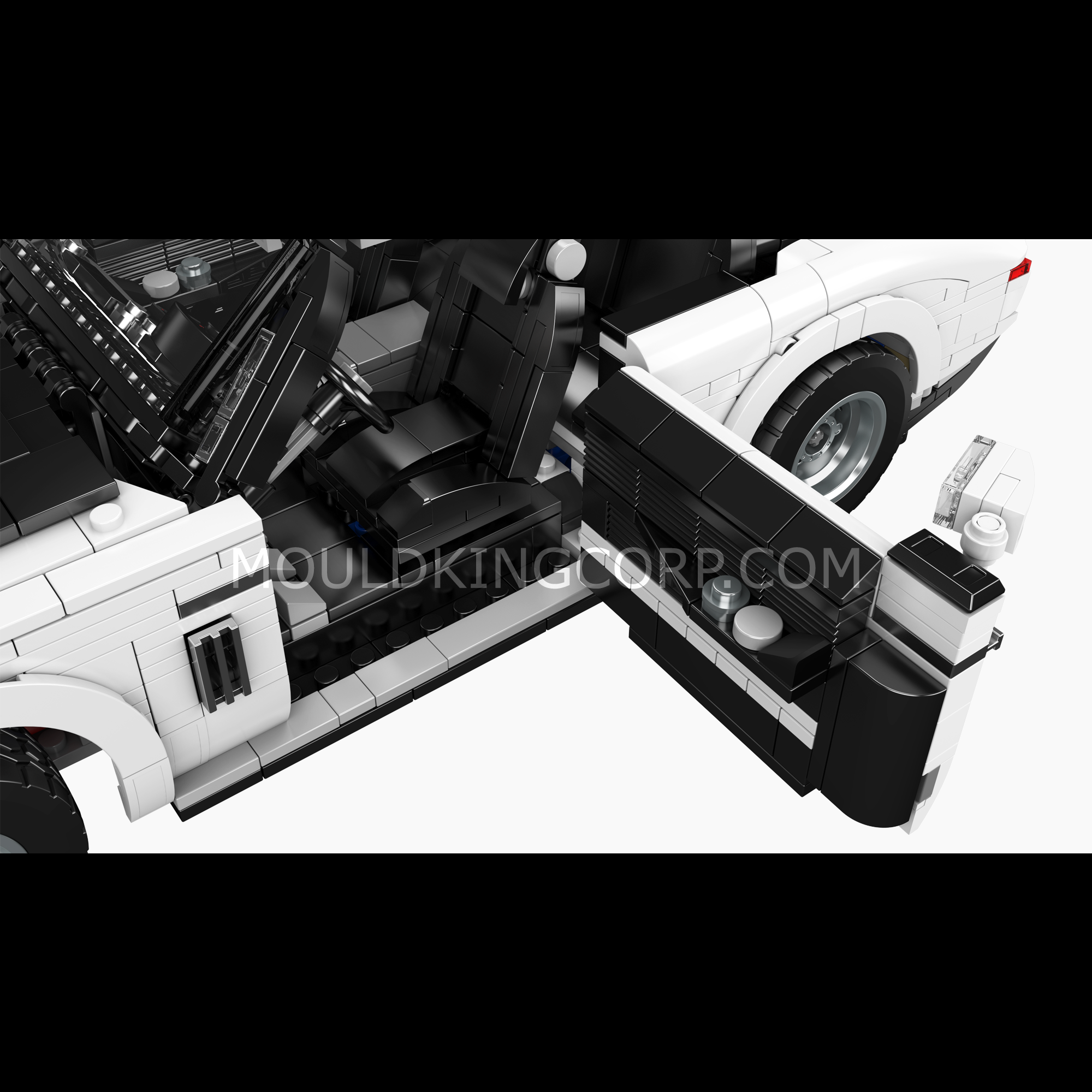 Mould King 10031 Wraith Luxury British Convertible Car Building Set | 1,603 Piece Model Kit for Adults & Teens | Perfect for Collectors, Display & Creative Play