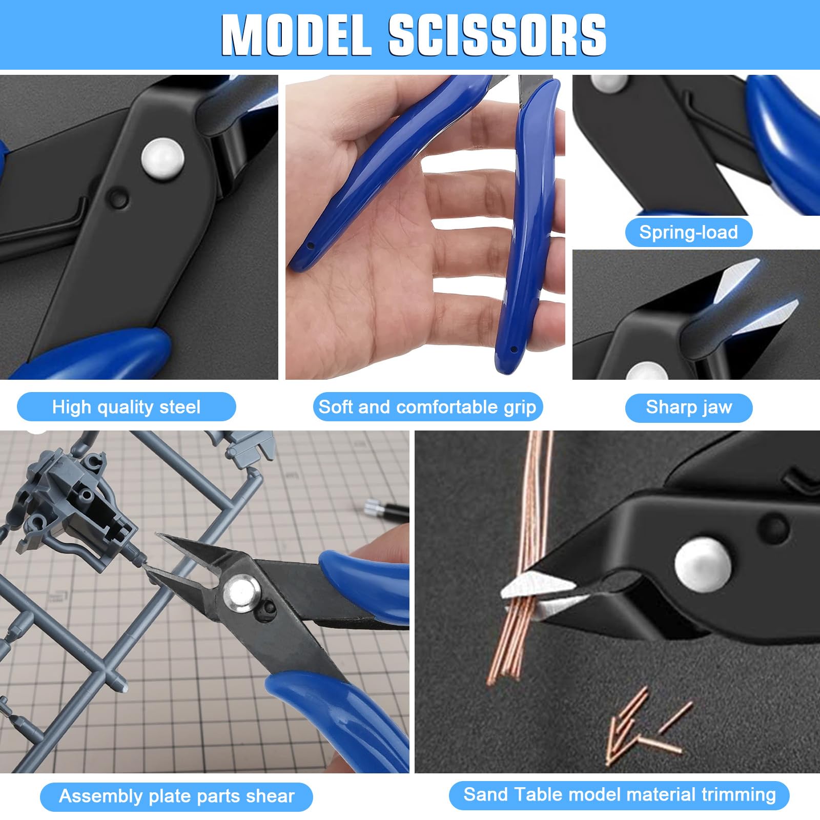 53 PCS Gundam Model Tools Kit - Professional Hobby Building Set for Repair & Crafting | Perfect for Modelers & DIY Enthusiasts