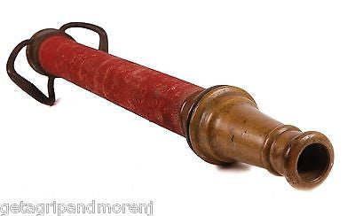 Vintage Cairns & Brother Firefighter Helmet 770 with W.D. Allen Nozzle - Firefighter Gear for Collectors & Emergency Preparedness