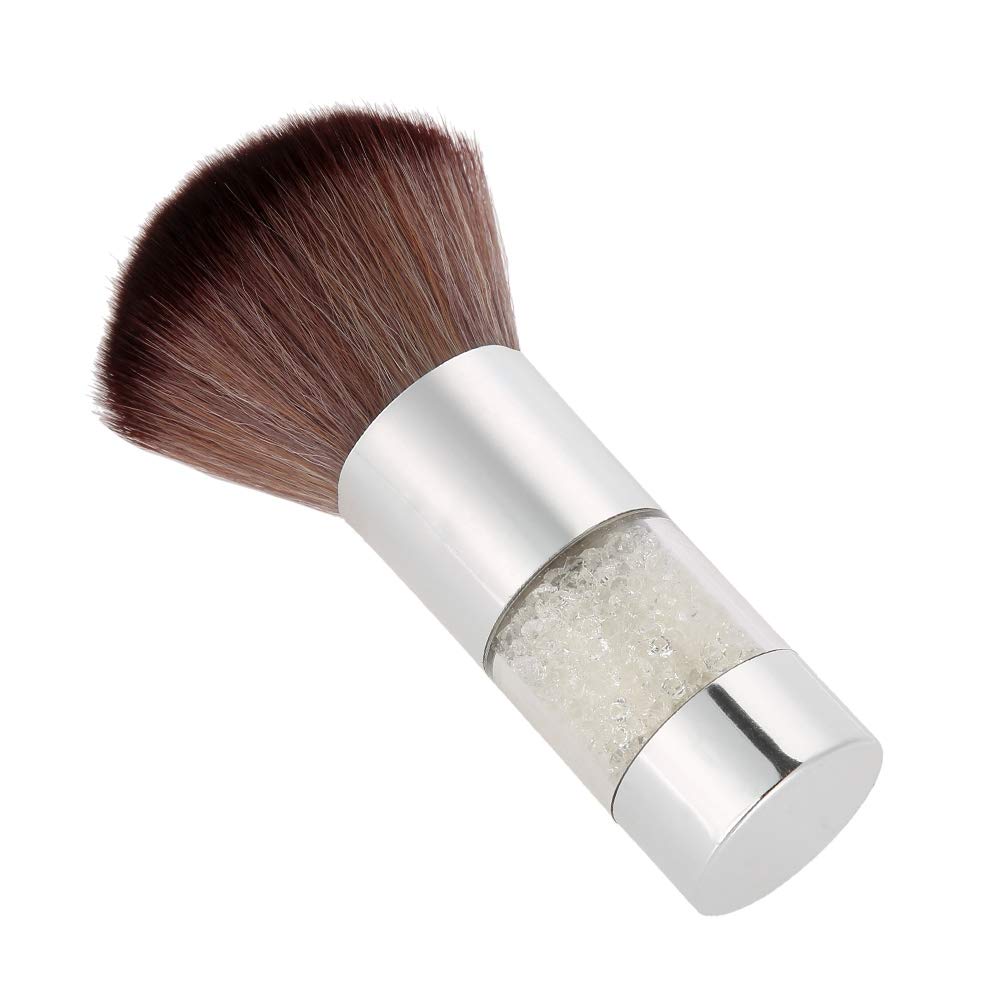 Soft Kabuki Nail Brush for Acrylic Nails & Dust Removal - Makeup & Manicure