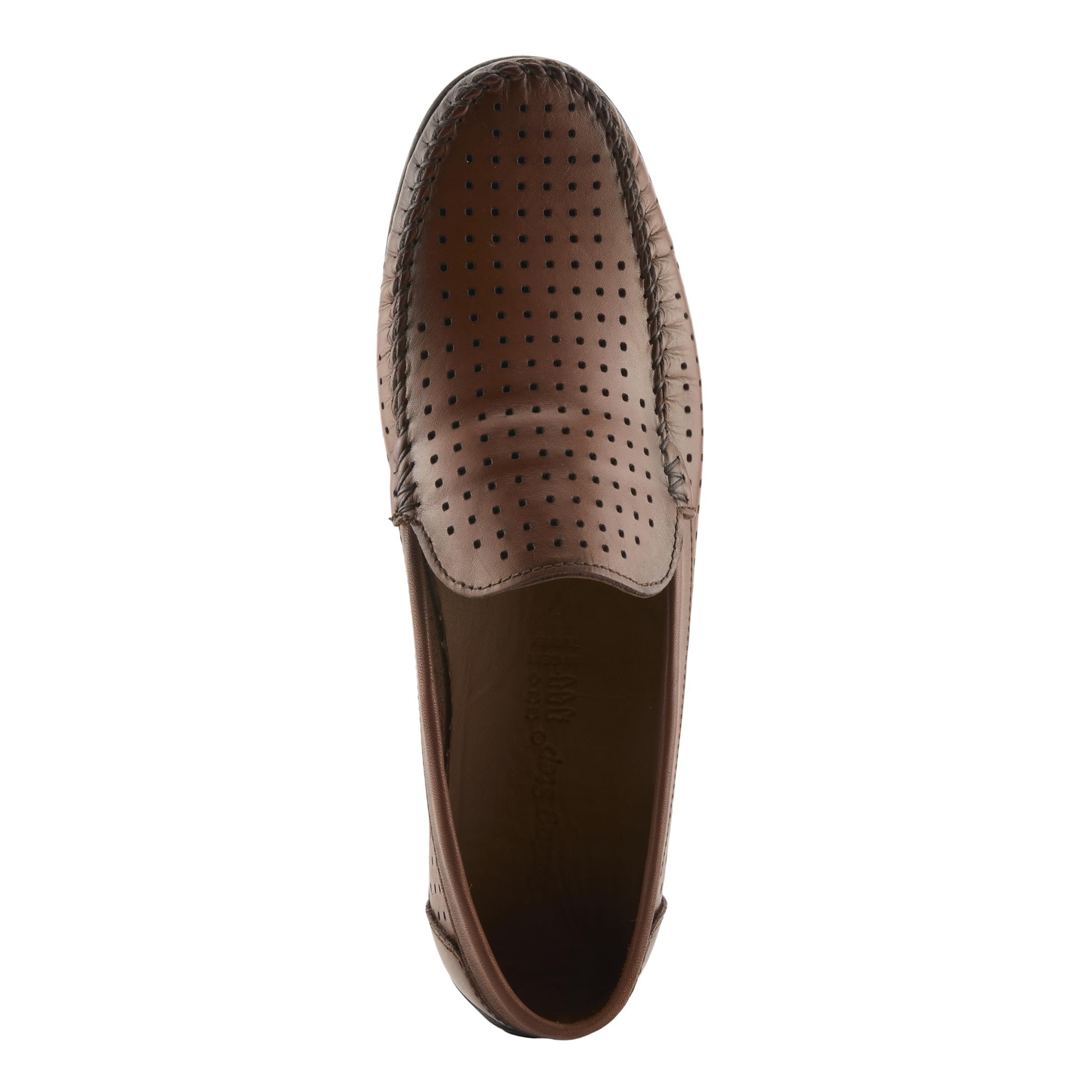 Spring Step Men's Crispin Slip-On Loafers - Comfortable Casual Shoes for Walking, Office & Travel - Breathable & Lightweight Slip-Ons for Men