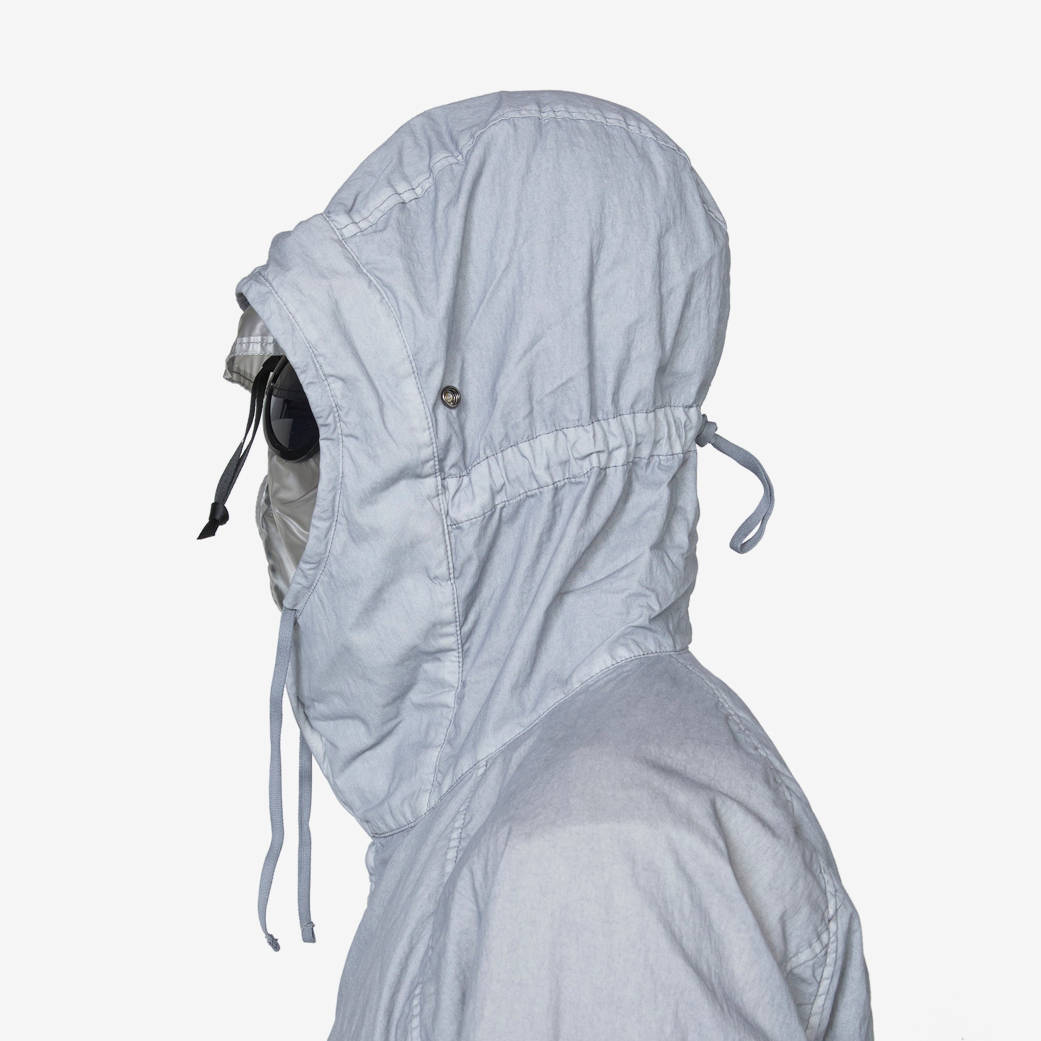 50 Pack Fili Gum Mixed Zipped Goggle Jacket in Drizzle Grey - Perfect for Outdoor Sports, Motorcycling & Winter Activities
