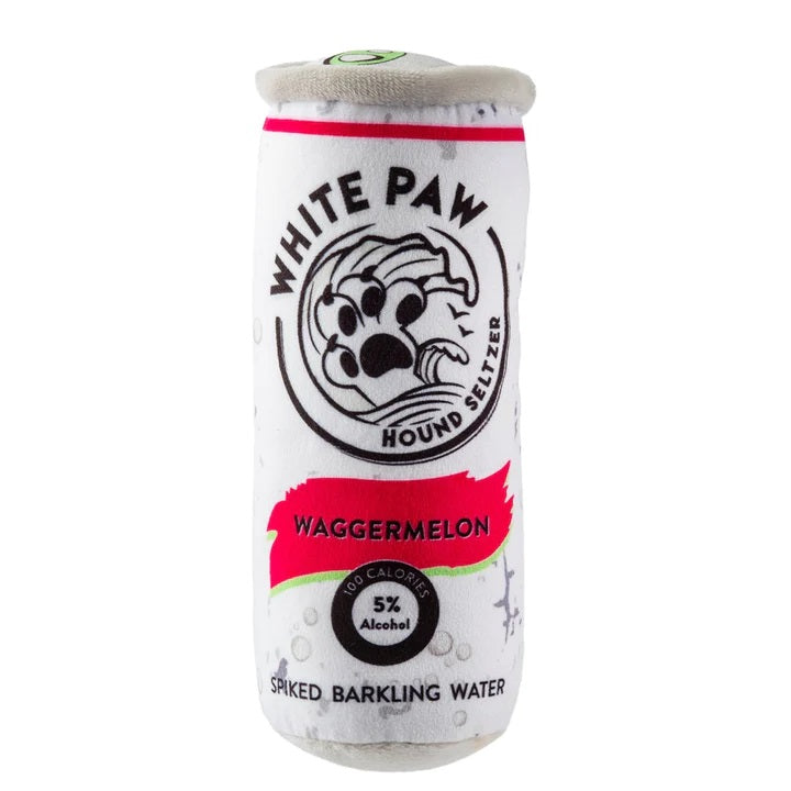White Paw Spiked Barkling Water Plush Dog Toy - Durable & Safe Chew Toy for Small & Medium Dogs - Perfect for Playtime, Training & Teething Relief