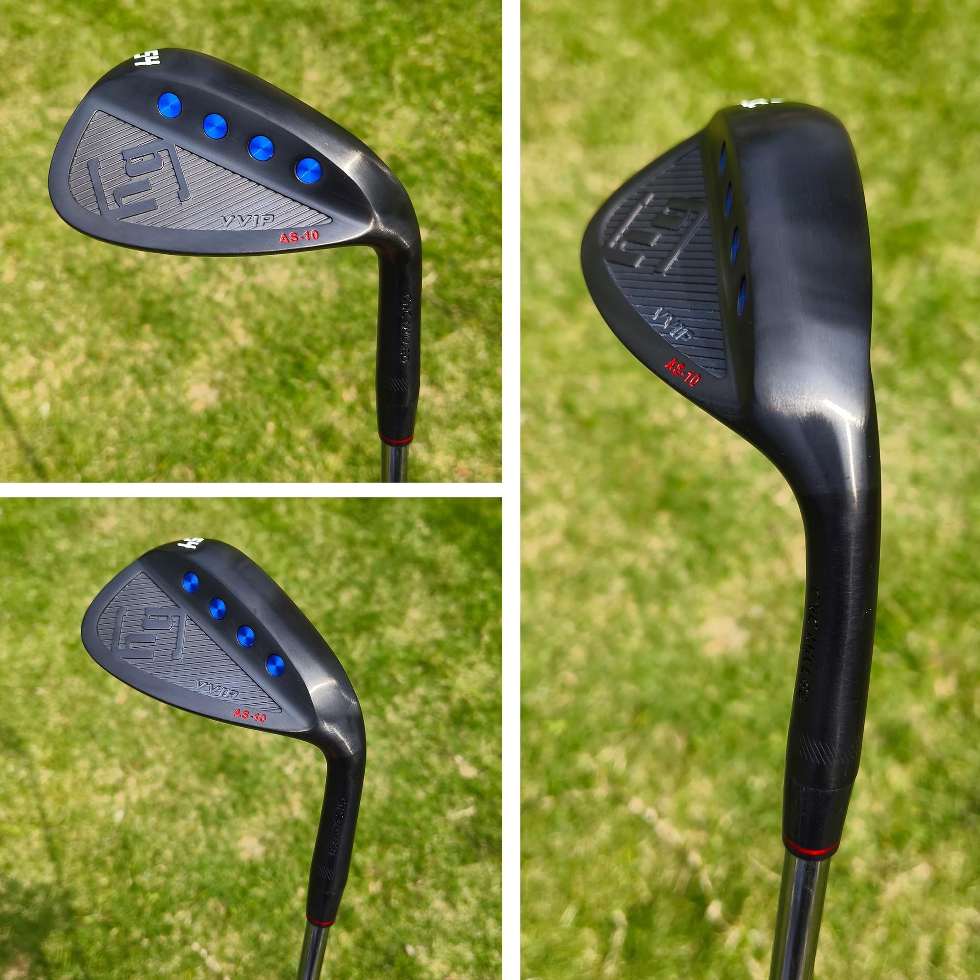 Premium Forged Golf Wedge Set - 50/52/54/56/58/60 Degree Gap, Sand & Lob Wedges | Milled Face for Precision Shots | Perfect for Short Game, Bunker Play & Approach Shots