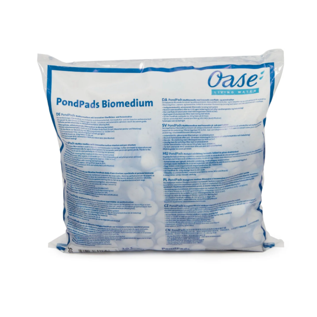 OASE PondPads 10L - Premium Moving Bed Filter Media for Koi Ponds, Aquariums & Water Gardens - High-Efficiency Biofilter Media for Fish Tanks & Aquatic Systems
