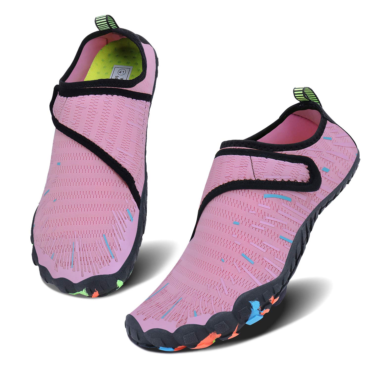 MAYZERO Water Shoes for Men & Women - Quick-Dry Swim Surf Shoes for Beach, Pool, Hiking | Wide Toe Aqua Socks & Winter House Slippers | Perfect for Water Sports, Travel & Indoor Comfort | Ideal for Kayaking, Yoga, and Spa Relaxation