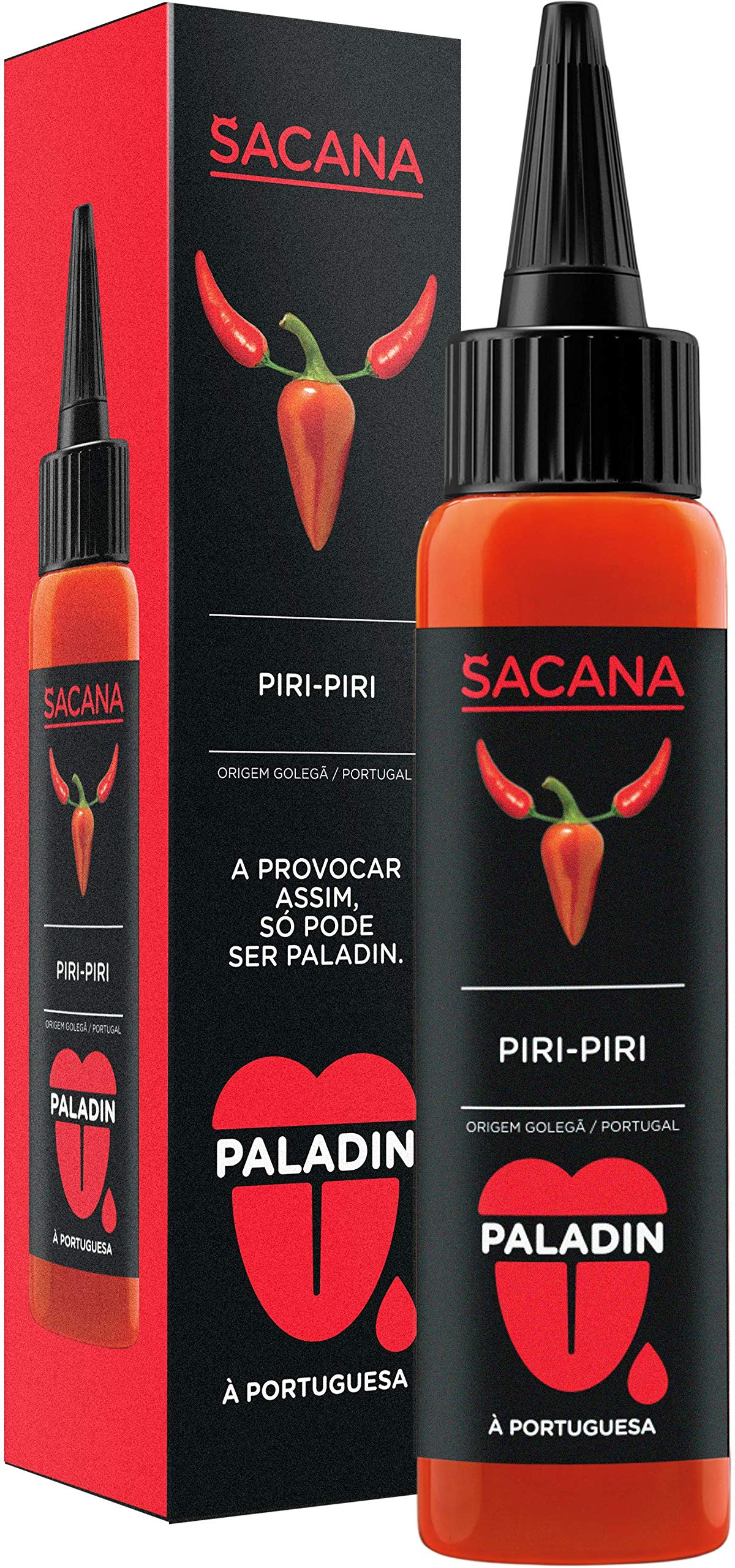 Original Piri Piri Hot Sauce from Portugal - 2.54 fl oz Bottle | Authentic Portuguese Spicy Chili Pepper Sauce for Grilling, Cooking & Dipping
