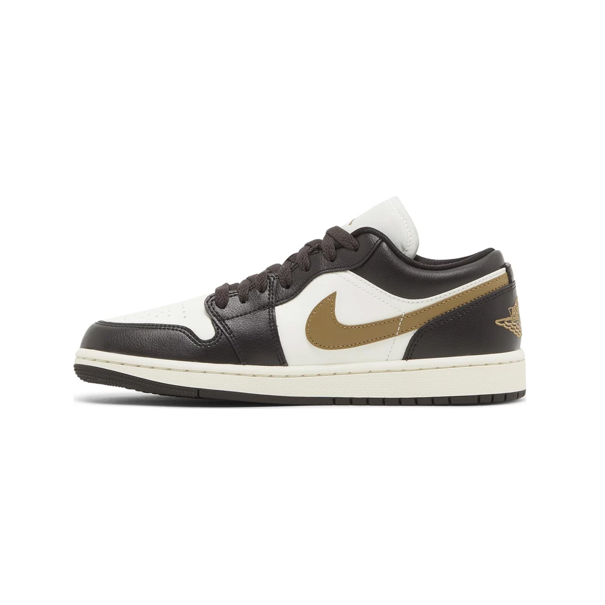 Air Jordan 1 Low 'Shadow Brown' Women's Sneakers (2023) - Comfortable Casual & Athletic Shoes for Running, Walking, and Streetwear Fashion