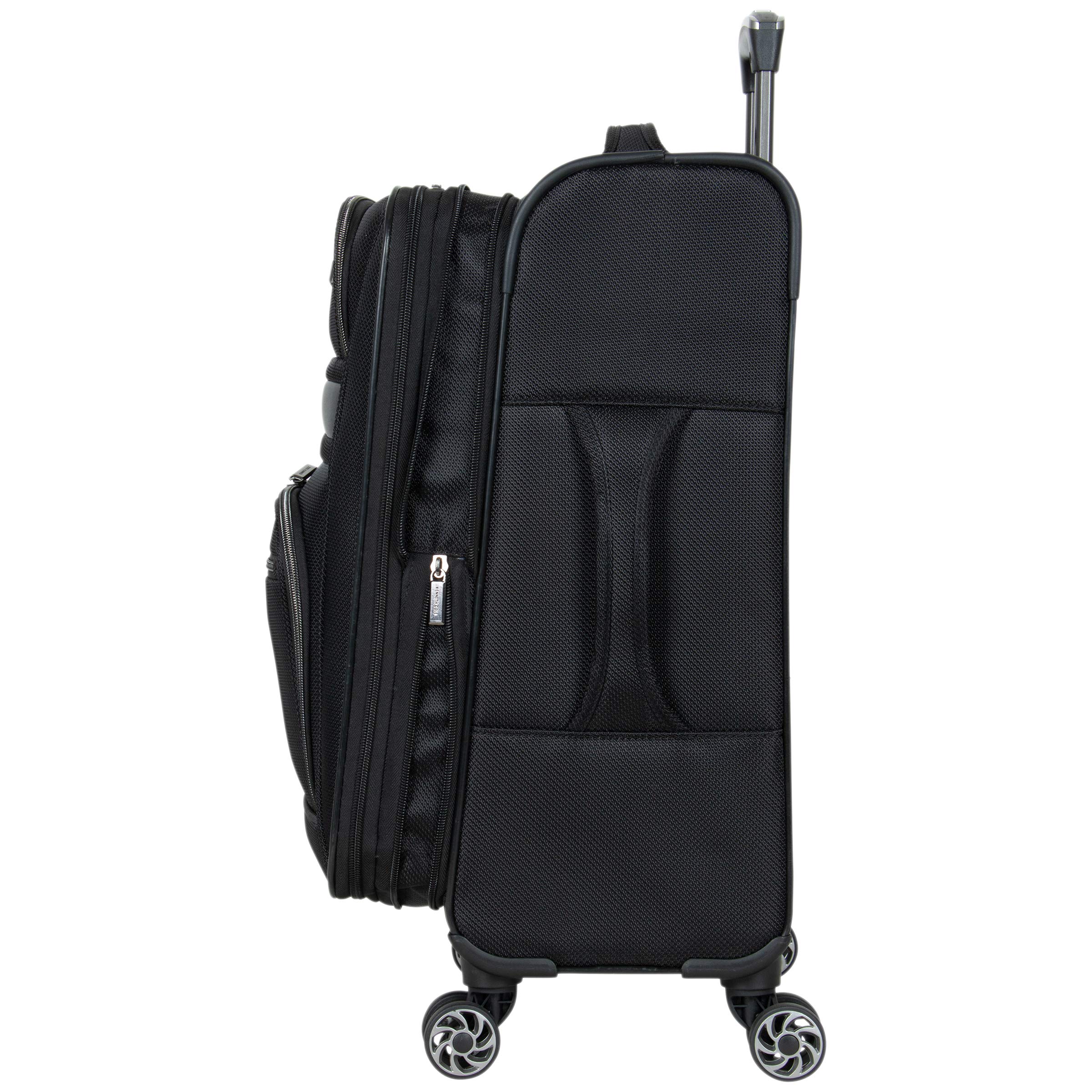 Kenneth Cole REACTION Rugged Roamer Lightweight Expandable 8-Wheel Spinner Luggage Set (20