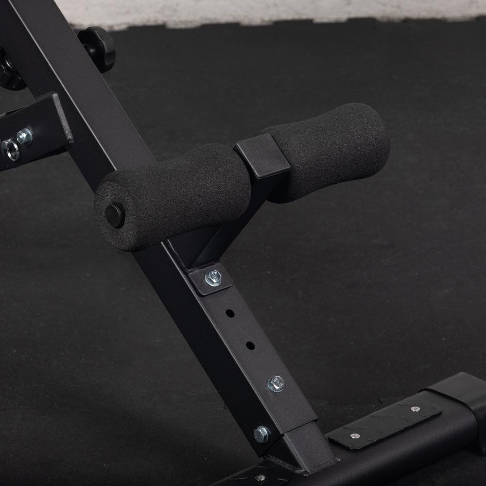 Titan Fitness Hyper Back Extension Bench - Heavy Duty Roman Chair for Home Gym, 250 LB Weight Capacity, Core & Back Strengthening Equipment - Perfect for Strength Training, Rehabilitation & CrossFit Workouts