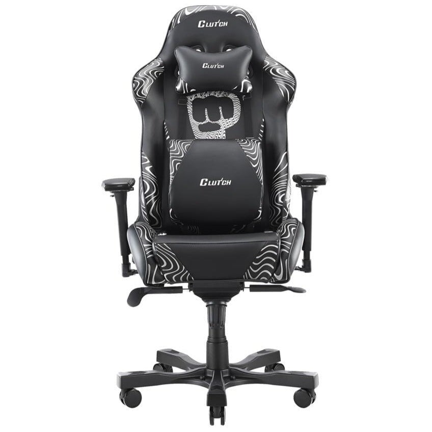PewDiePie Throttle Series Ergonomic Gaming Chair - Black Non-LED for PC & Console Gamers | Comfortable Office & Streaming Chair