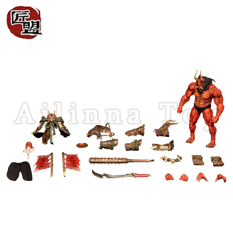 Pre Order Jiang Meng 1/12 Maestro Union Action Figure - Immortal Legend Demon King of Senjogatake: Syuten Douji Collectible Model for Anime Fans & Display