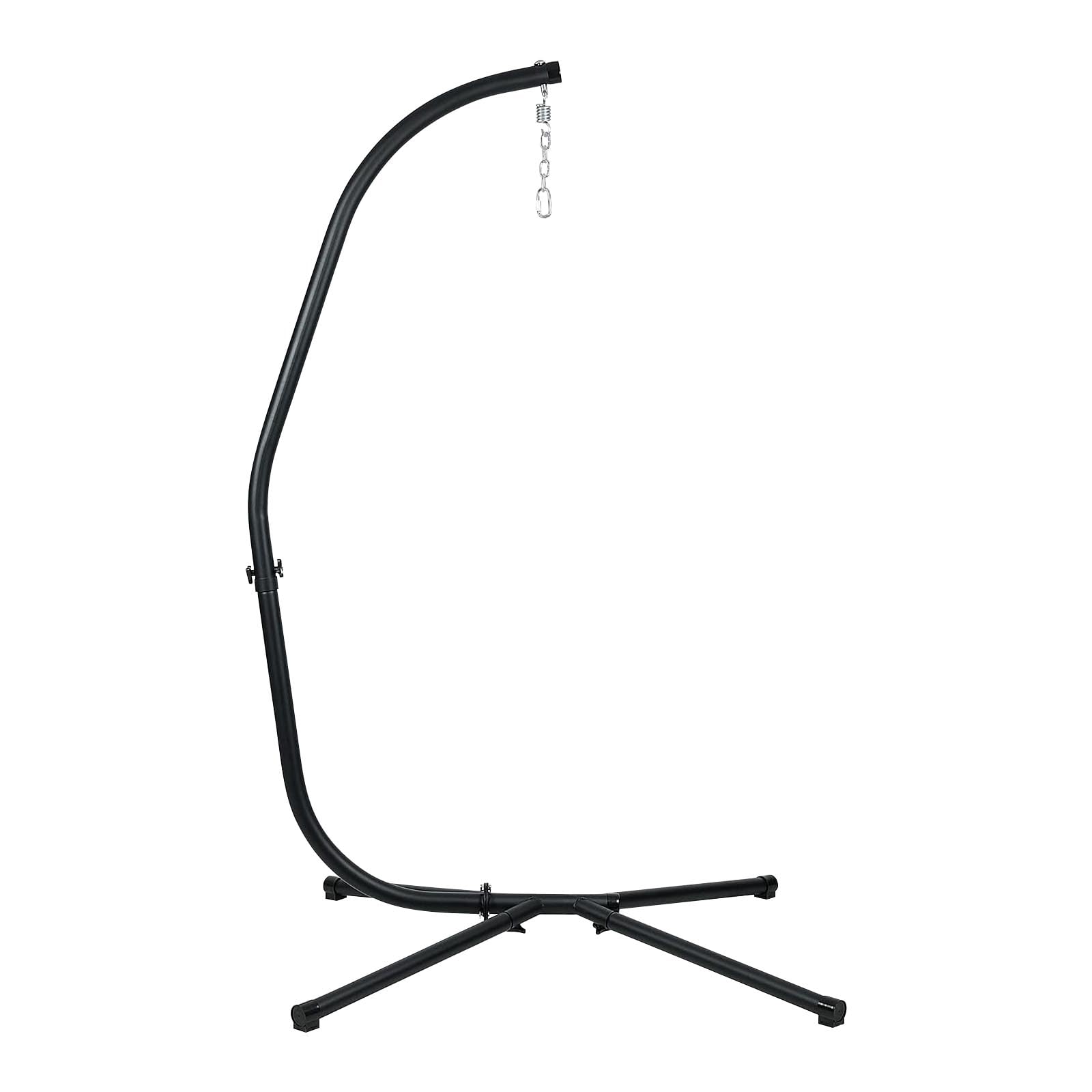 BPS Heavy Duty Steel Hammock Stand for Hanging Chairs - 300 lb Weight Capacity - Perfect for Indoor/Outdoor Patio, Garden, Backyard & Porch Relaxation