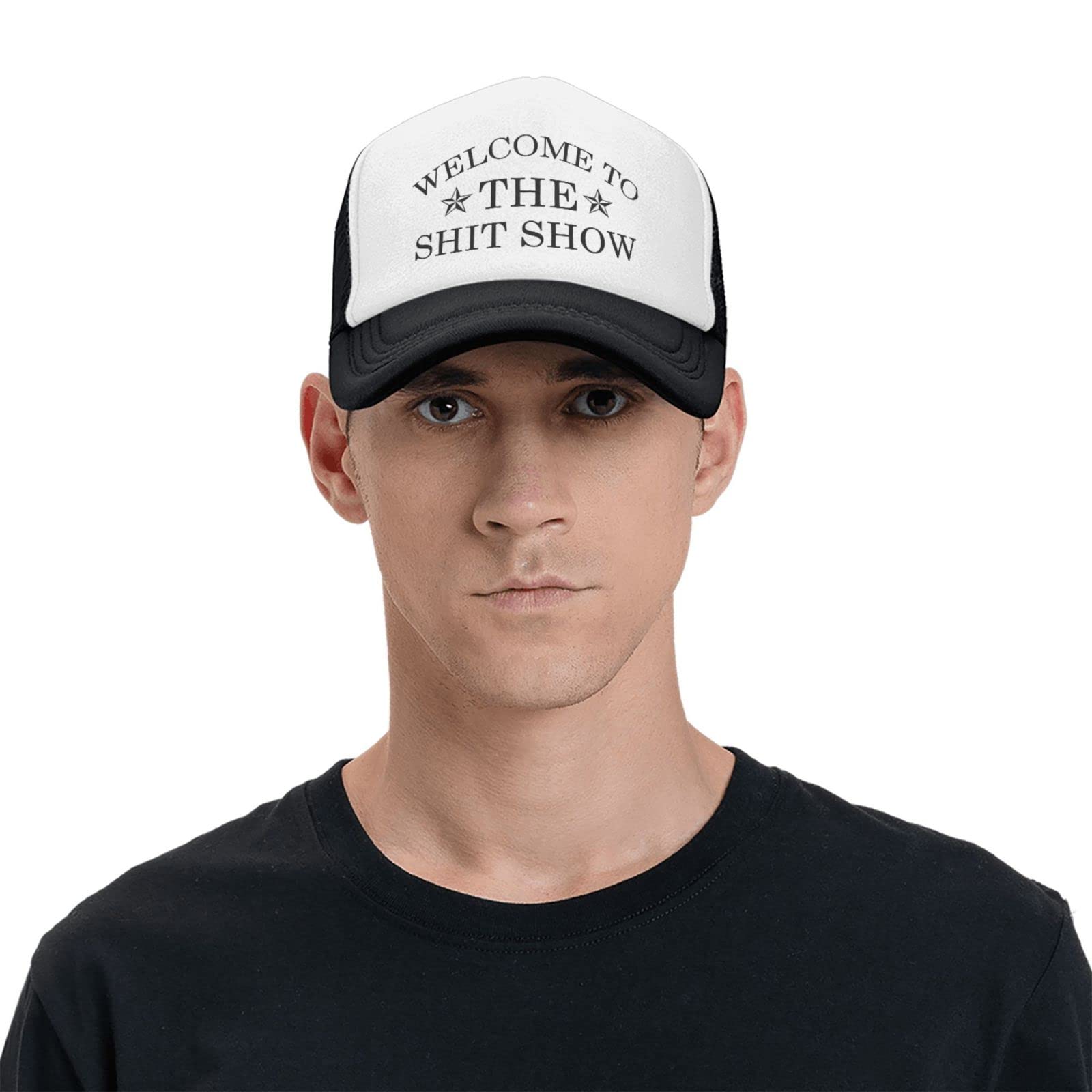 Funny 'Welcome to The Shit Show' Embroidered Dad Hat for Women - Trendy Baseball Cap for Casual Outfits & Bad Days